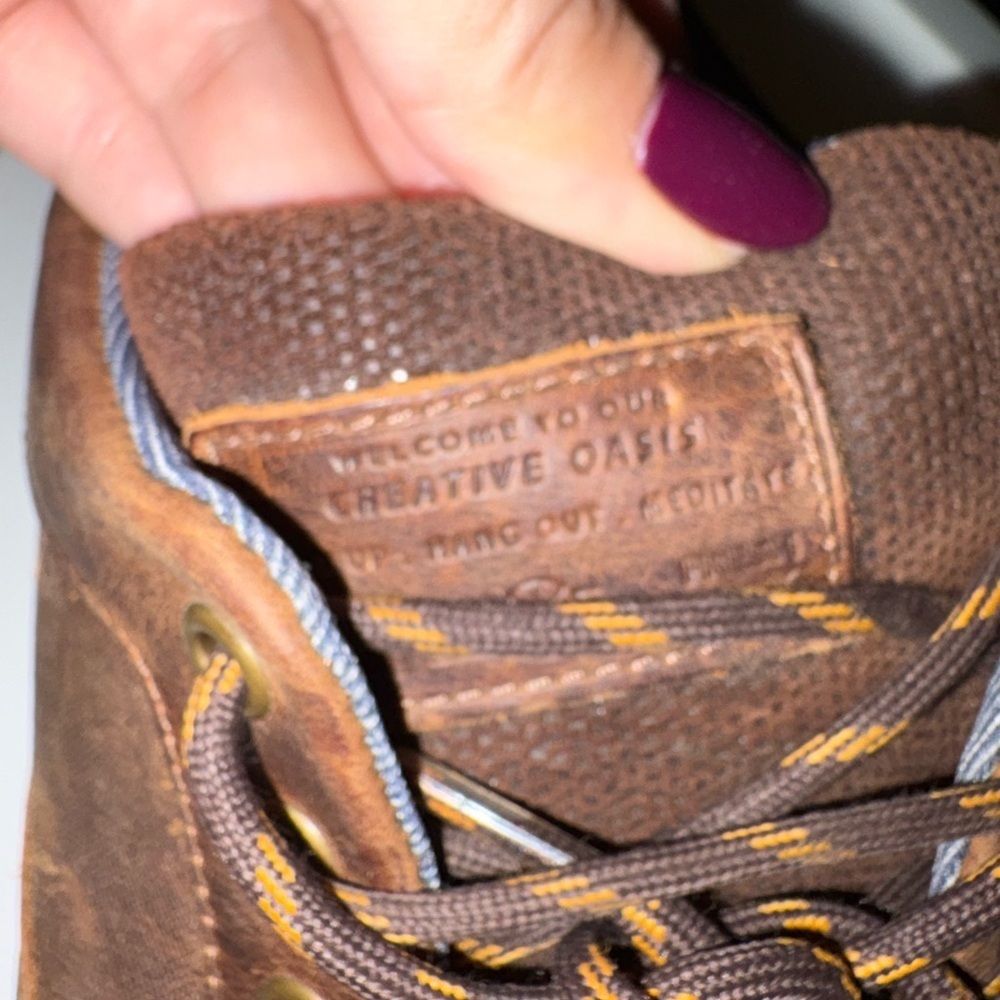 Men's Brown Leather Shoes Creative Oasis - Picture 4 of 4